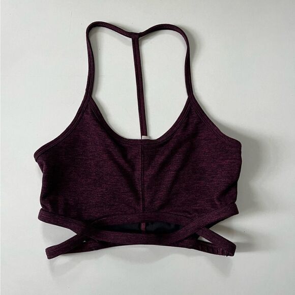 Free People Infinity Sports Bra Purple Small - Picture 2 of 8